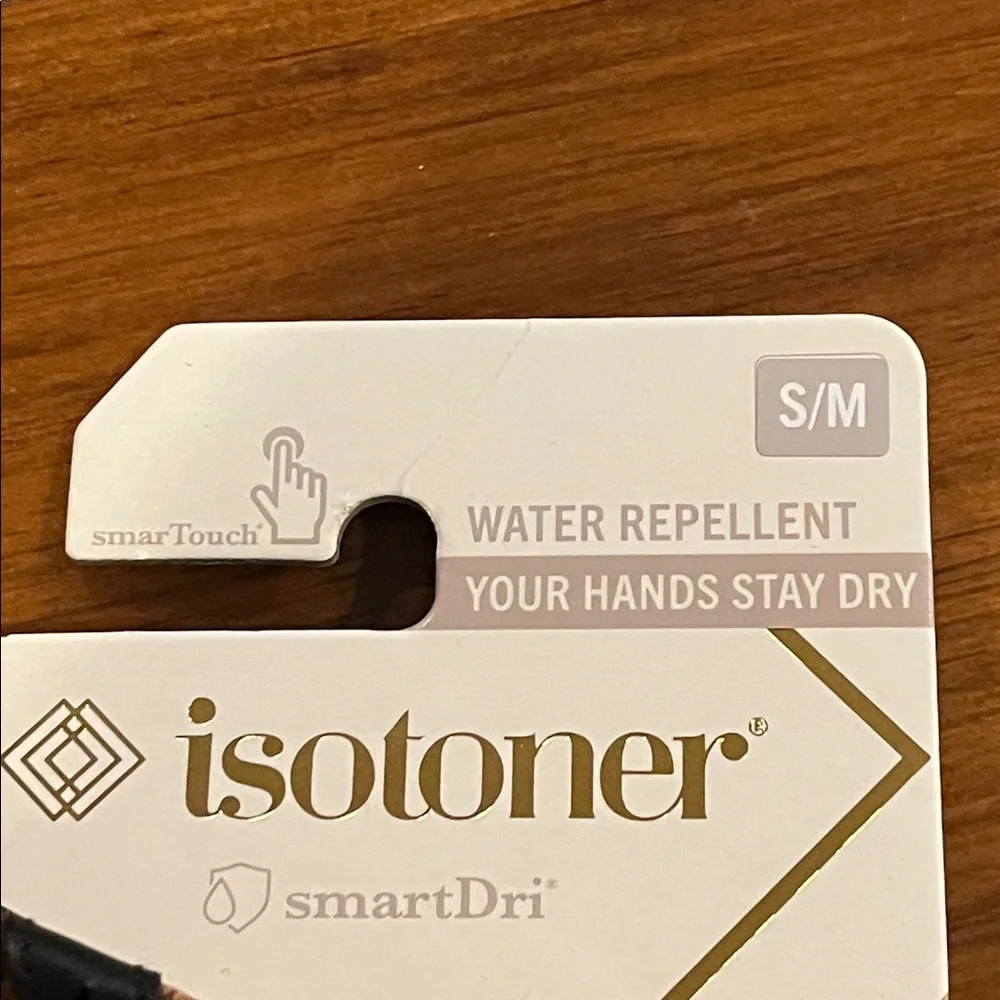 Isotoner Leopard Gloves Smart Dri Water Repellent Smart Torch Women’s Size S/M - Picture 4 of 8